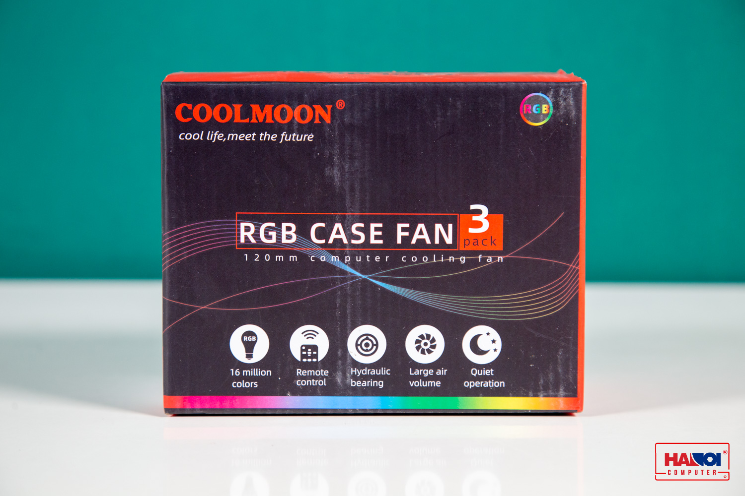 Fan Coolmoon K3 LED RGB giới thiệu
